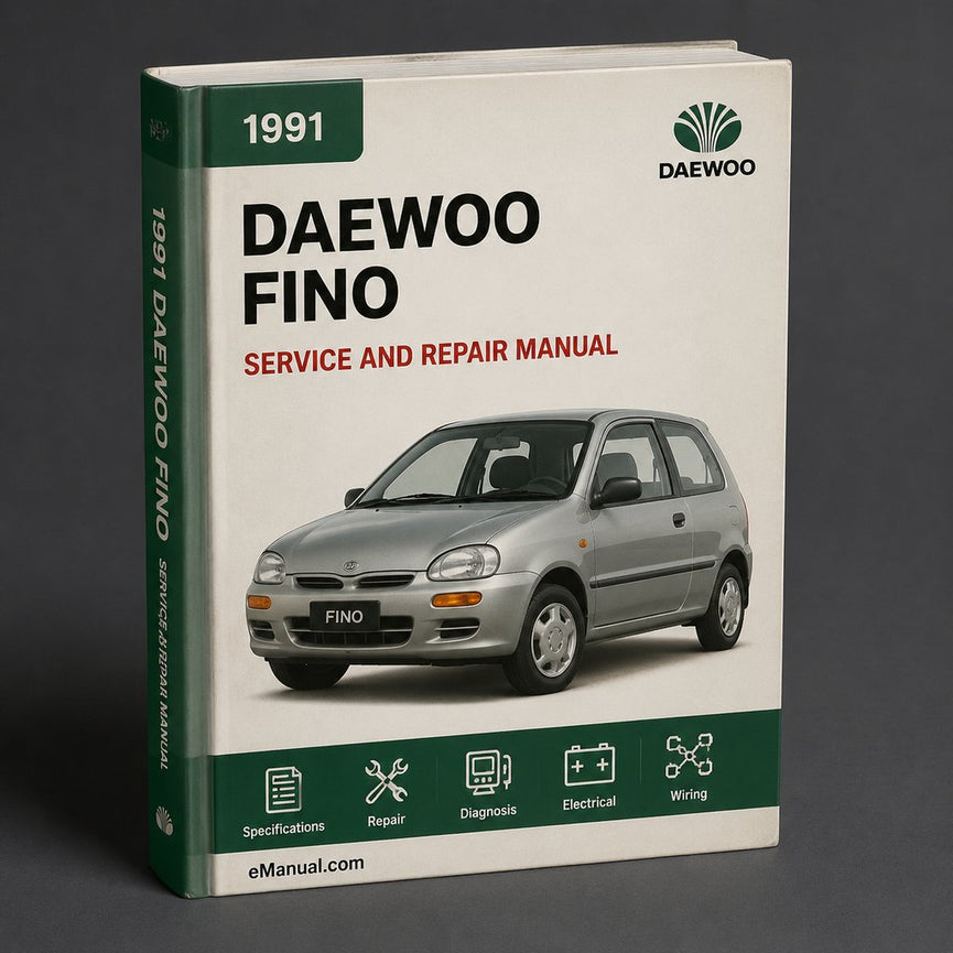Daewoo Fino 1991 Workshop Repair Service Manual