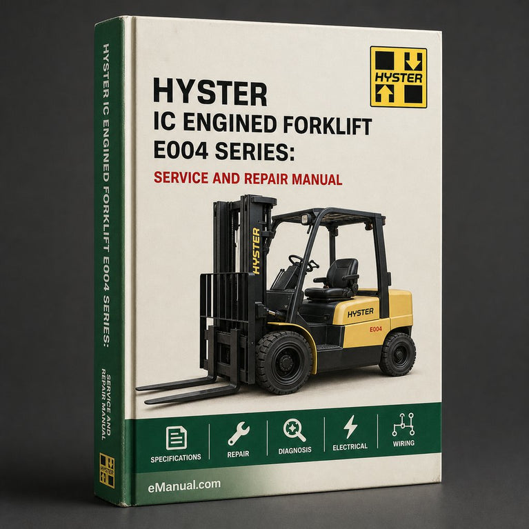 Hyster IC Engined Forklift E004 Series: S3.50XM (S70XM) S4.00XM (S80XM) S4.50XM (S100XM) S5.50XM (S120XM) Spare Parts List