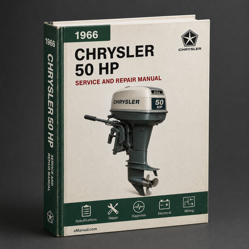 Chrysler 50 HP 1966-1968 Factory Service Repair Manual