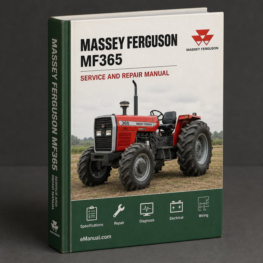Massey Ferguson MF365 Factory Service Repair Manual