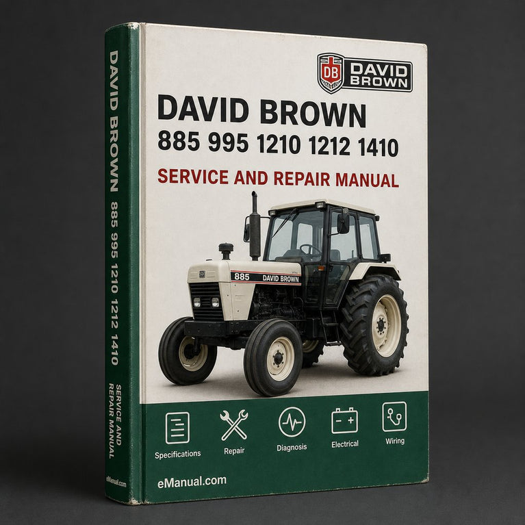 David Brown 885 995 1210 1212 1410 1412 Tractor Service Repair Workshop Manual