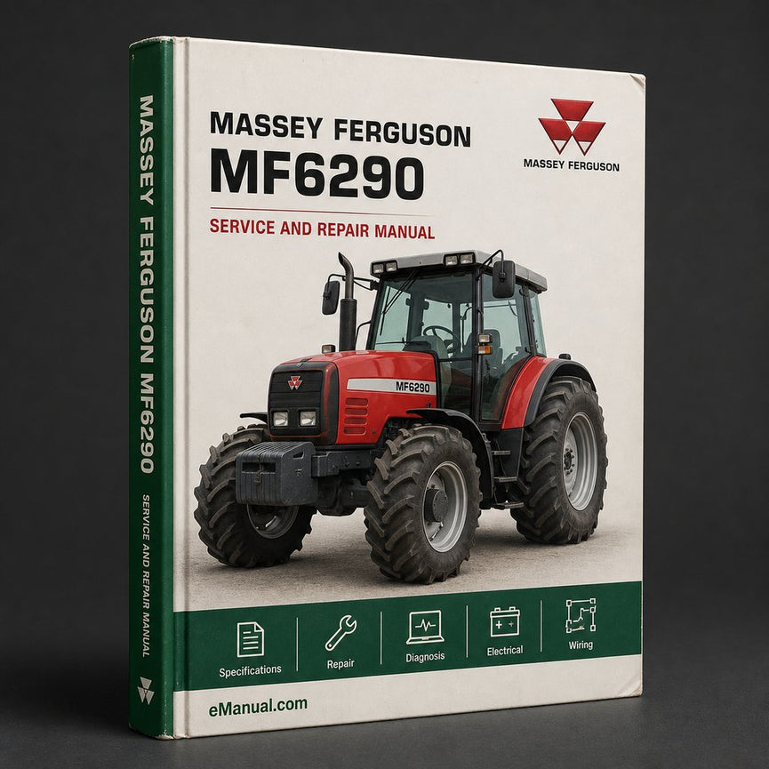 Massey Ferguson MF6290 Factory Service Repair Manual