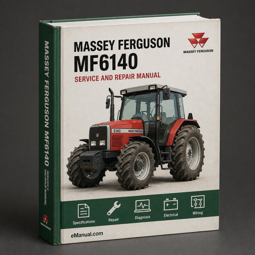 Massey Ferguson MF6140 Factory Service Repair Manual