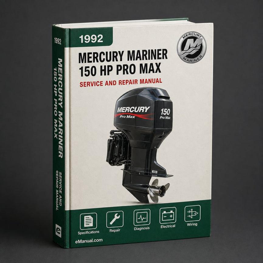 Mercury Mariner 150 HP Pro Max 1992-2000 Factory Manual