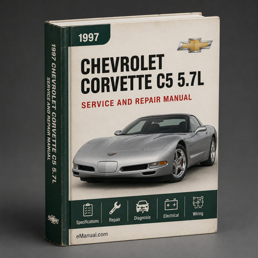 Chevrolet Corvette C5 5.7L 1997 - 2002 Parts Manual