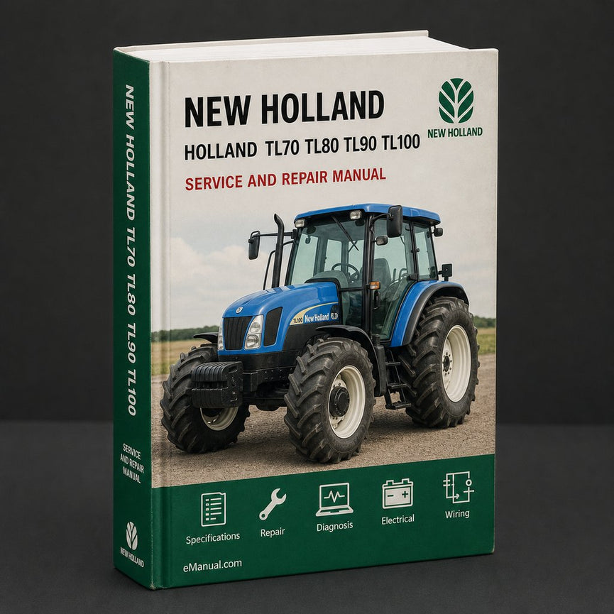 New Holland TL70 TL80 TL90 TL100 Owners Operators Manual
