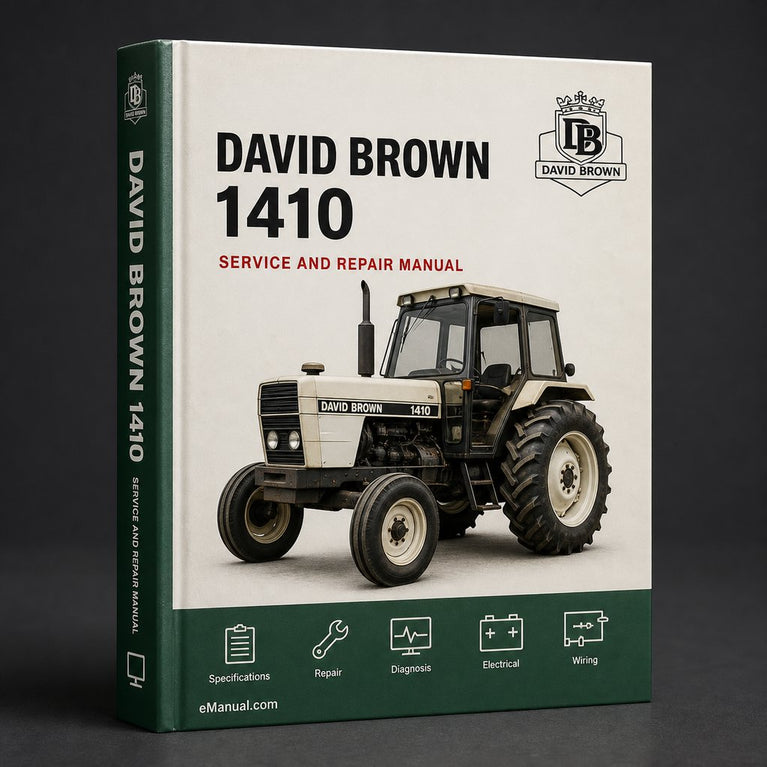 David Brown 1410 Service Repair Manual