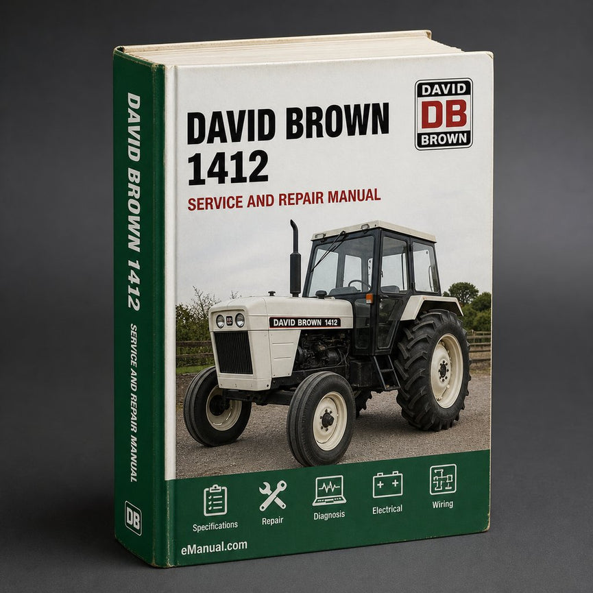 David Brown 1412 Service Repair Manual