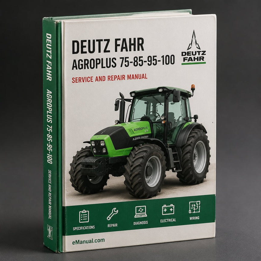 Deutz Fahr AGROPLUS 75-85-95-100 Workshop Manual