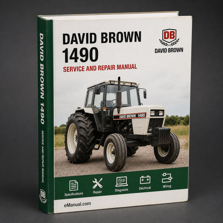 David Brown 1490 Service Repair Manual