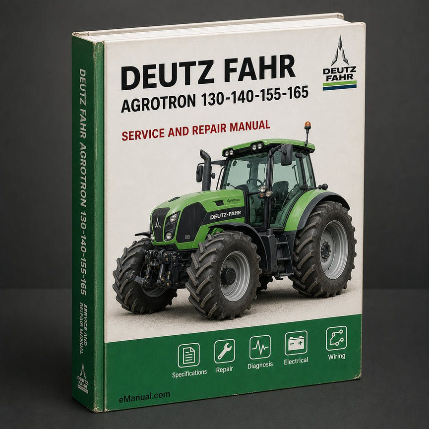 Deutz Fahr AGROTRON 130-140-155-165 Workshop Manual