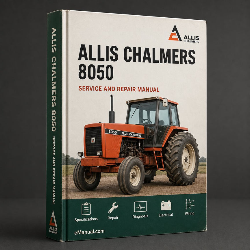 Allis Chalmers 8050 Workshop Service Manual pdf Download