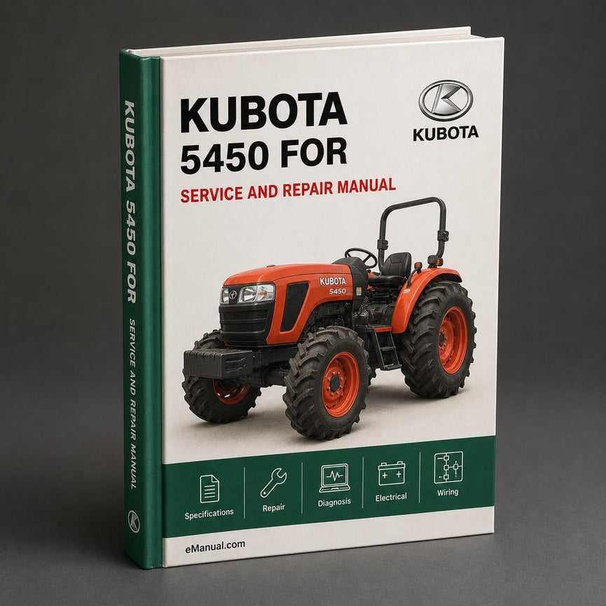 Kubota L 5450 Workshop Service Manual for Repair