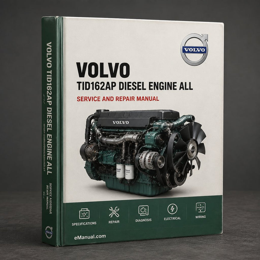 Volvo Tid162ap Diesel Engine All Service Manual Repair