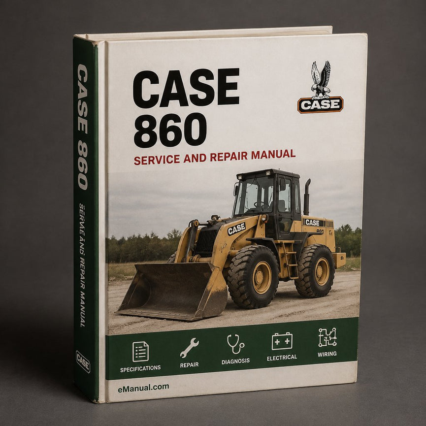 Case 860 Workshop Service Repair Manual