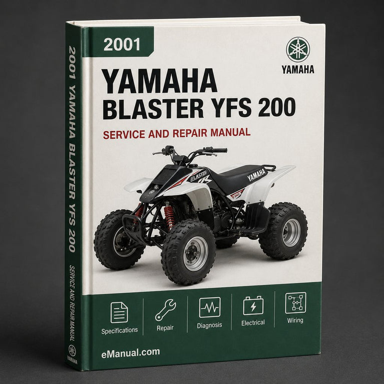 Yamaha Blaster YFS 200 2001 2002 2003 Repair Manual