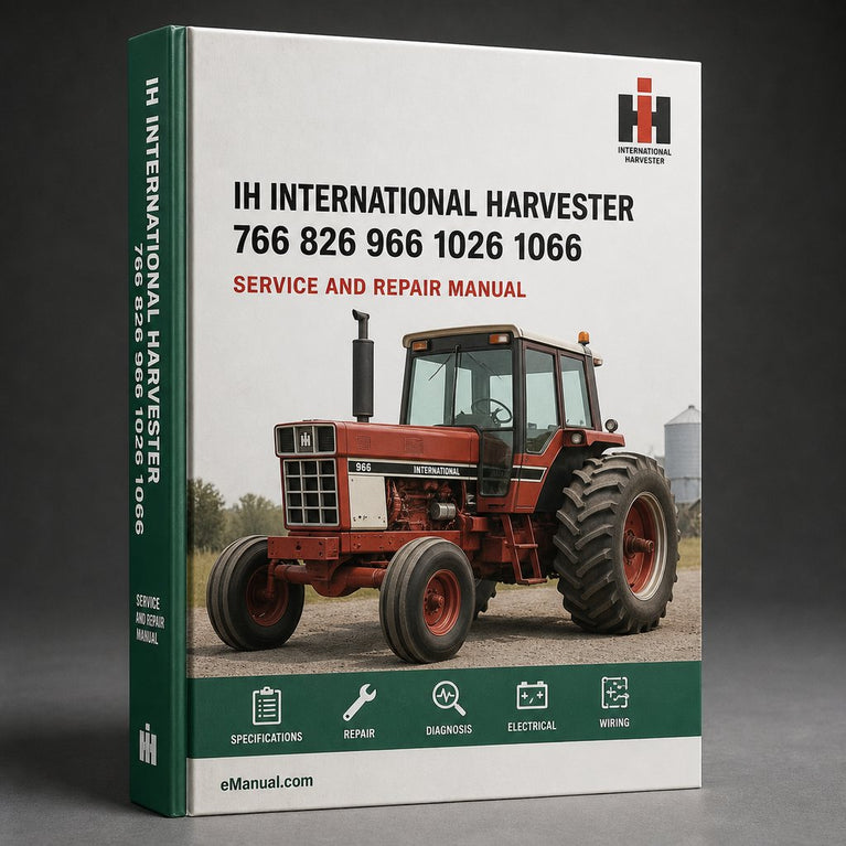 IH International Harvester 766 826 966 1026 1066 Manual