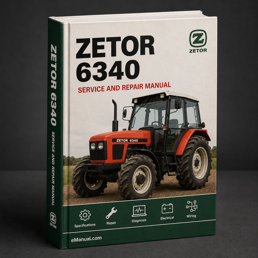 Zetor 6340 Workshop Service Repair Manual