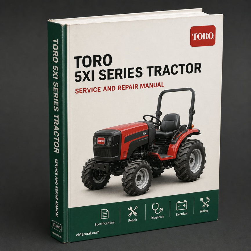 TORO 5xi Series Tractor Workshop Service Repair Manual