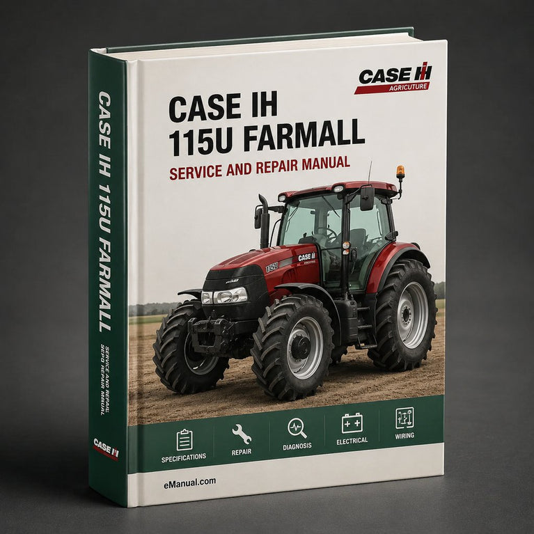 Case IH 115U Farmall Factory Service Repair Manual
