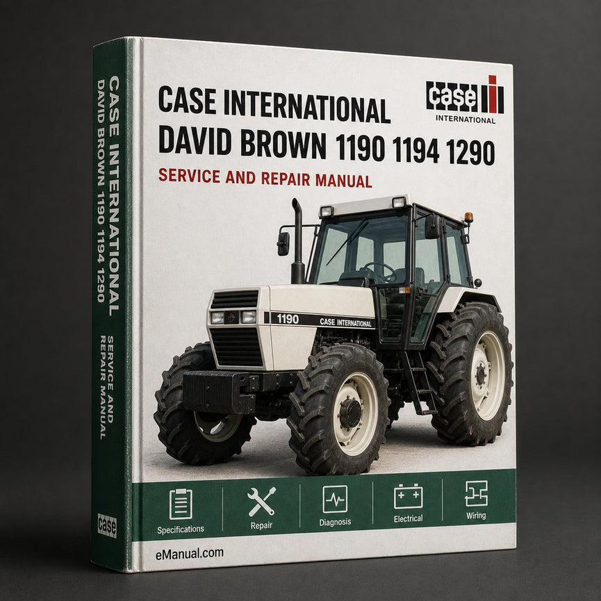 Case International David Brown 1190 1194 1290 1294 1390 Tractor Service Repair Workshop Manual Pdf