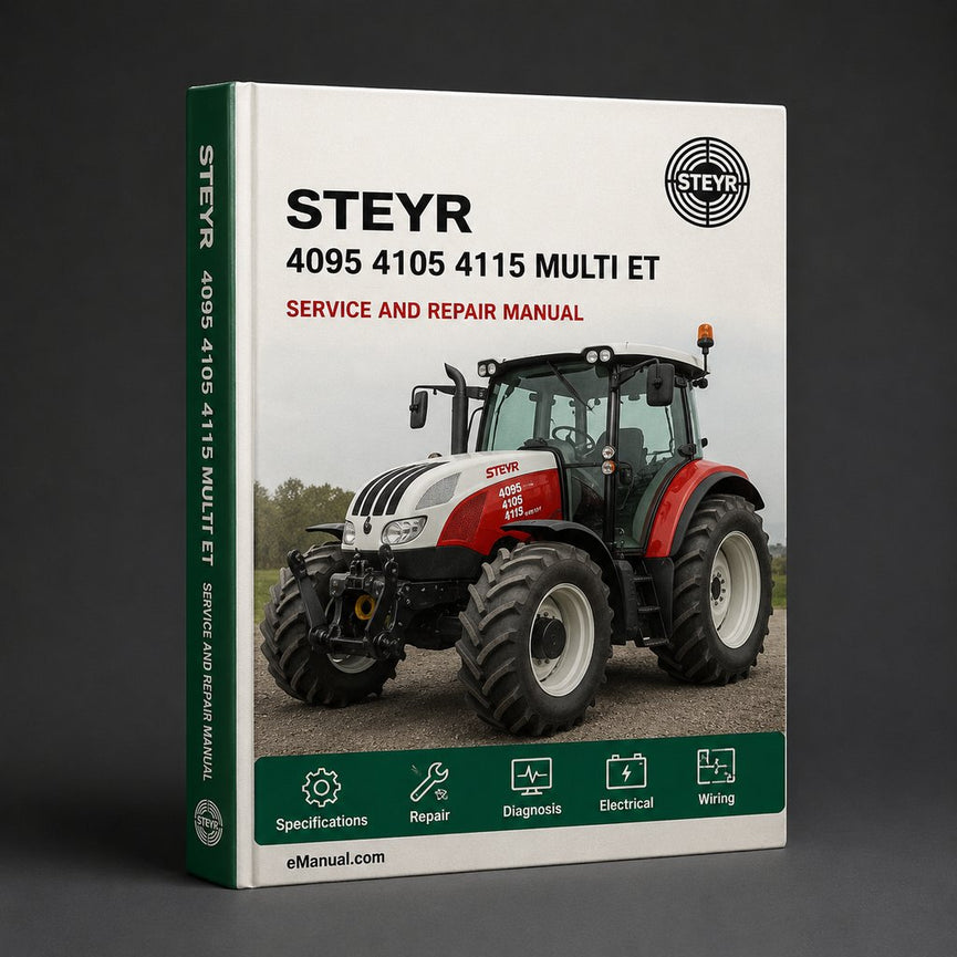 Steyr 4095 4105 4115 Multi ET Service Repair Manual