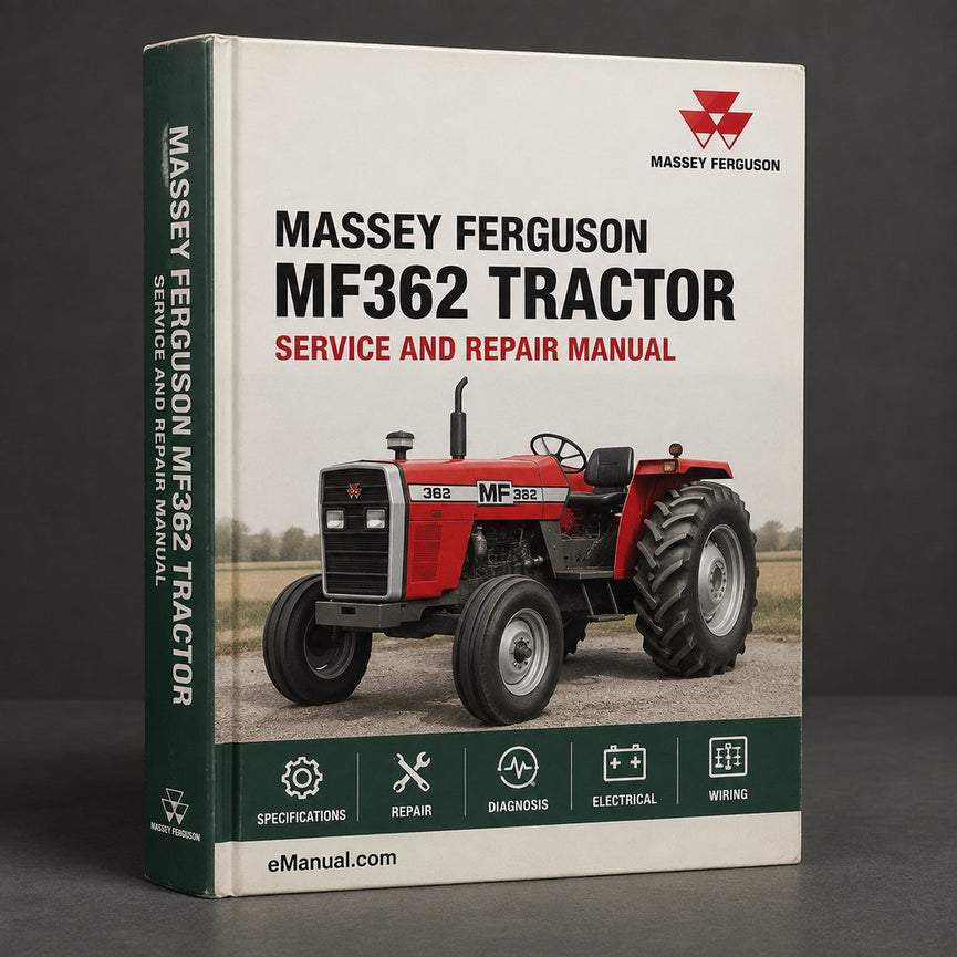 Massey Ferguson MF362 Tractor Service Repair Manual