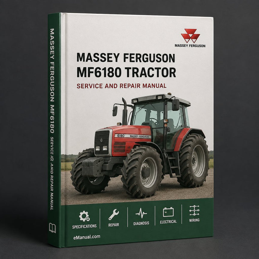 Massey Ferguson MF6180 Tractor Service Repair Manual
