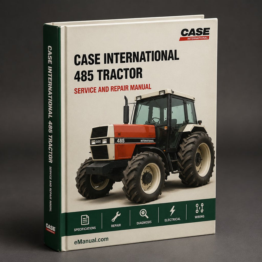 Case International 485 Tractor Workshop Service Repair Manual