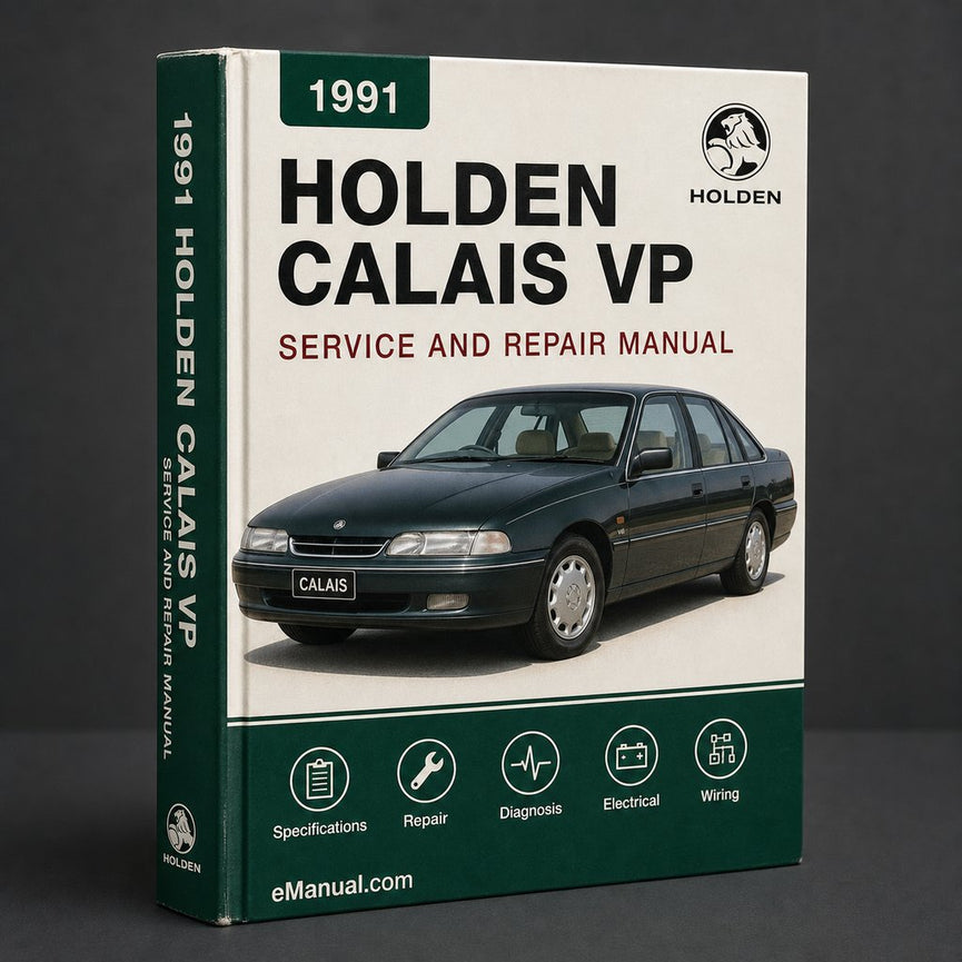 Holden CALAIS VP 1991-1993 Service Repair Manual