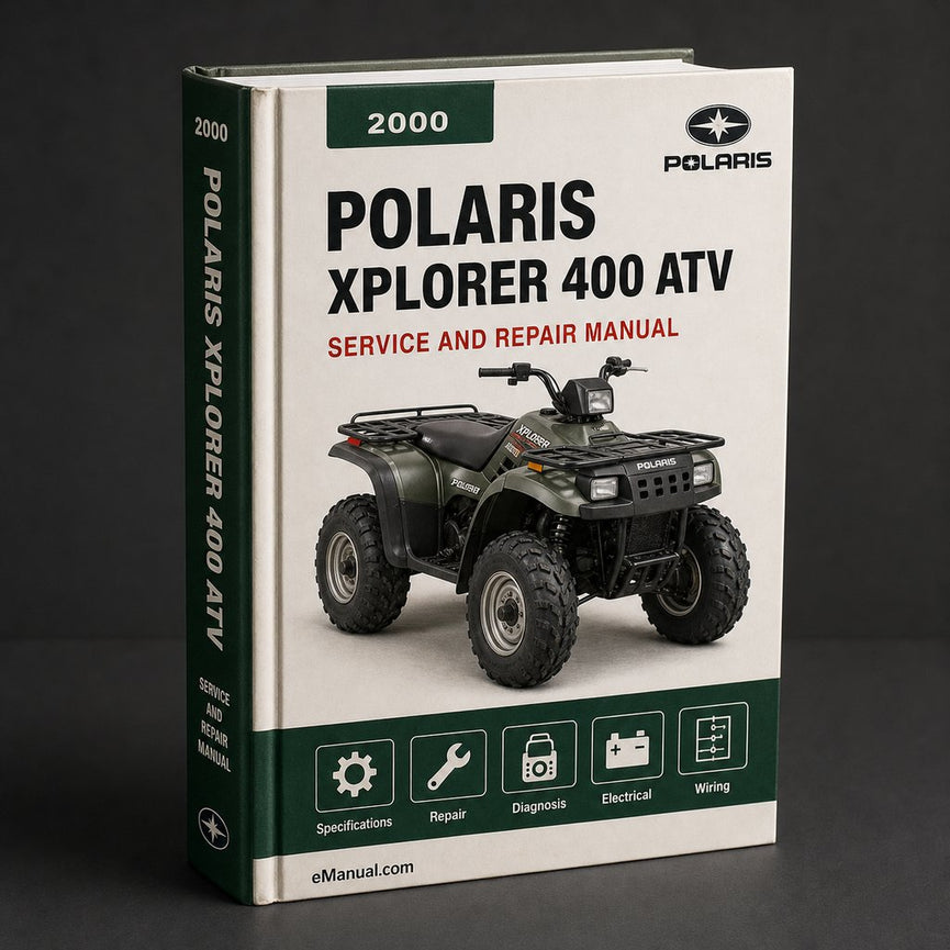 Polaris Xplorer 400 ATV Complete Workshop Service Repair Manual 2000