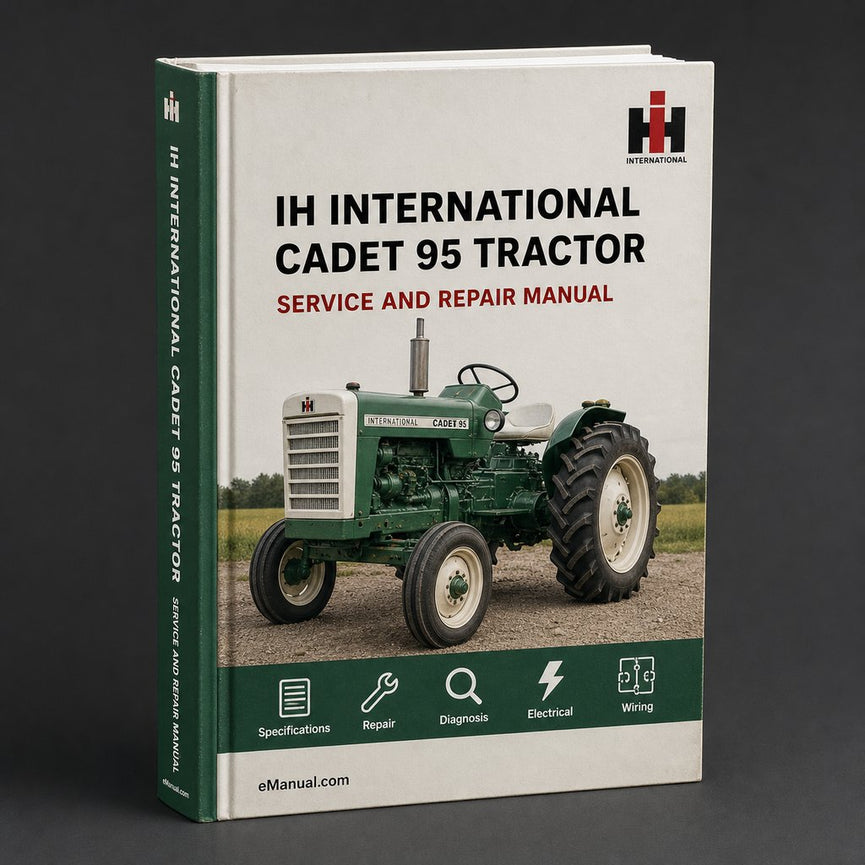 IH International Cadet 95 Tractor Factory Service Repair Manual