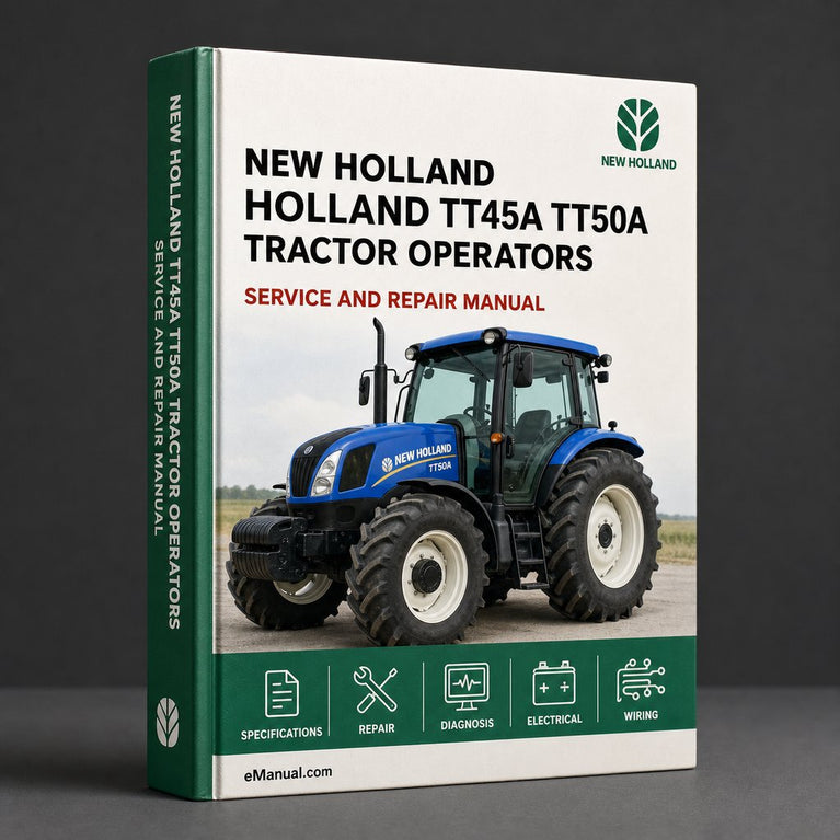 Best New Holland TT45A TT50A Tractor OperatorS Manual-PDF # SELLING