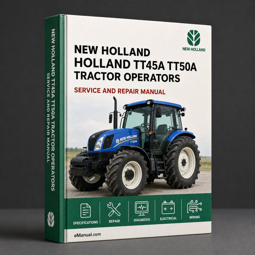 Best New Holland TT45A TT50A Tractor OperatorS Manual-PDF # SELLING