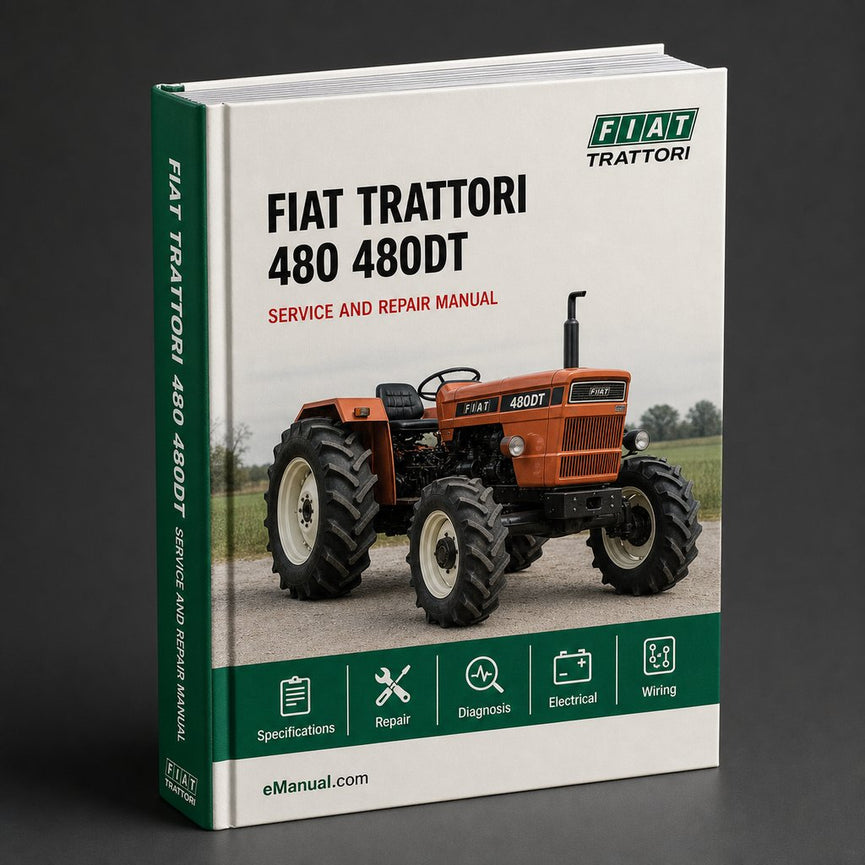 Fiat Trattori 480 480DT Factory Service Repair Manual