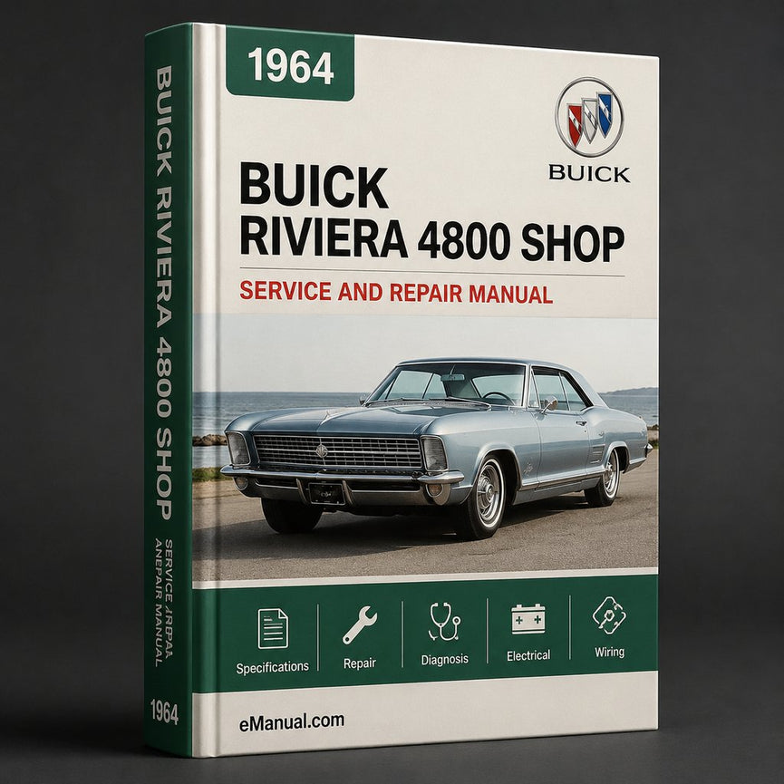 Buick Riviera 4800 1964 Shop Service Repair Manual