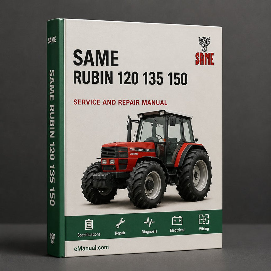 Same Rubin 120 135 150 Workshop Service Repair Manual