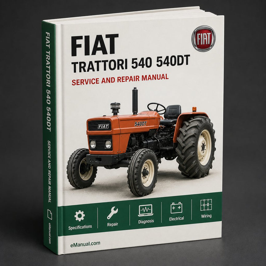 Fiat Trattori 540 540DT Factory Service Repair Manual