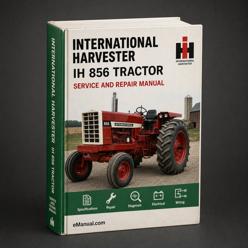 IH International Harvester 856 Tractor Service Repair Manual
