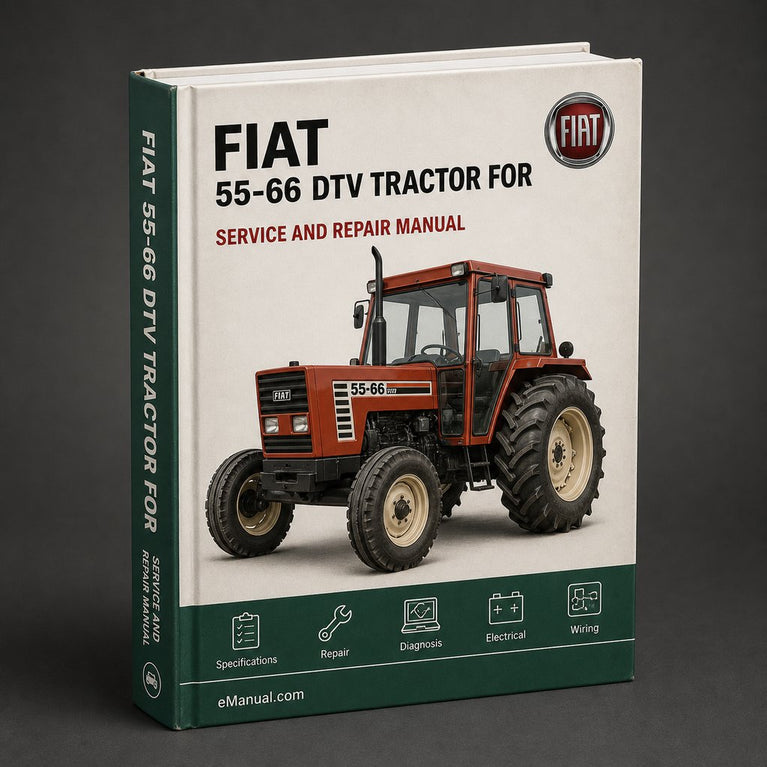 Fiat 55-66 DTV Tractor Workshop Service Manual for Repair