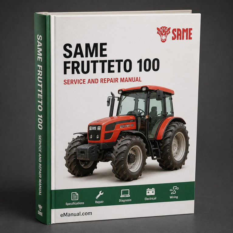 Same Frutteto 3 100 Parts Catalog Manual