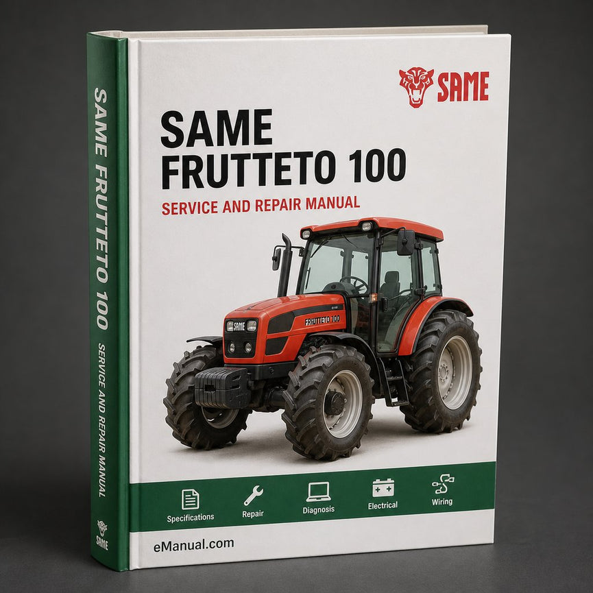 Same Frutteto 3 100 Parts Catalog Manual