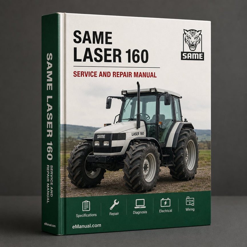 Same Laser 3 160 Parts Catalog Manual
