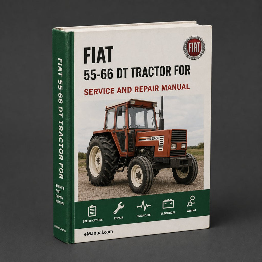 Fiat 55-66 DT Tractor Workshop Service Manual for Repair
