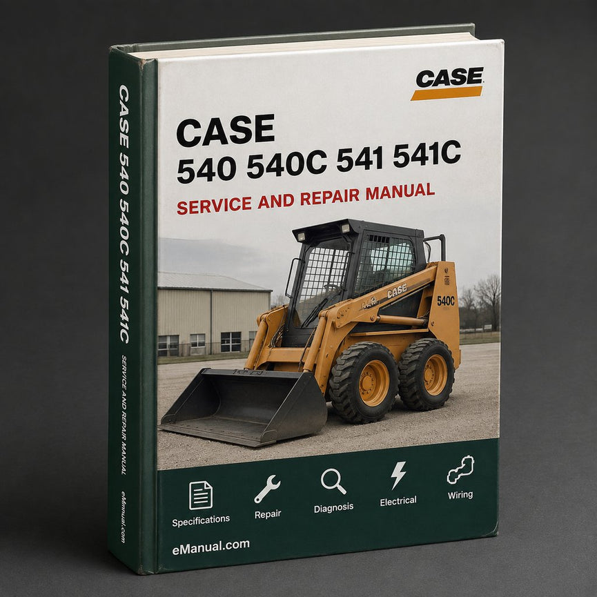 Case 540 540C 541 541C Workshop Service Repair Manual