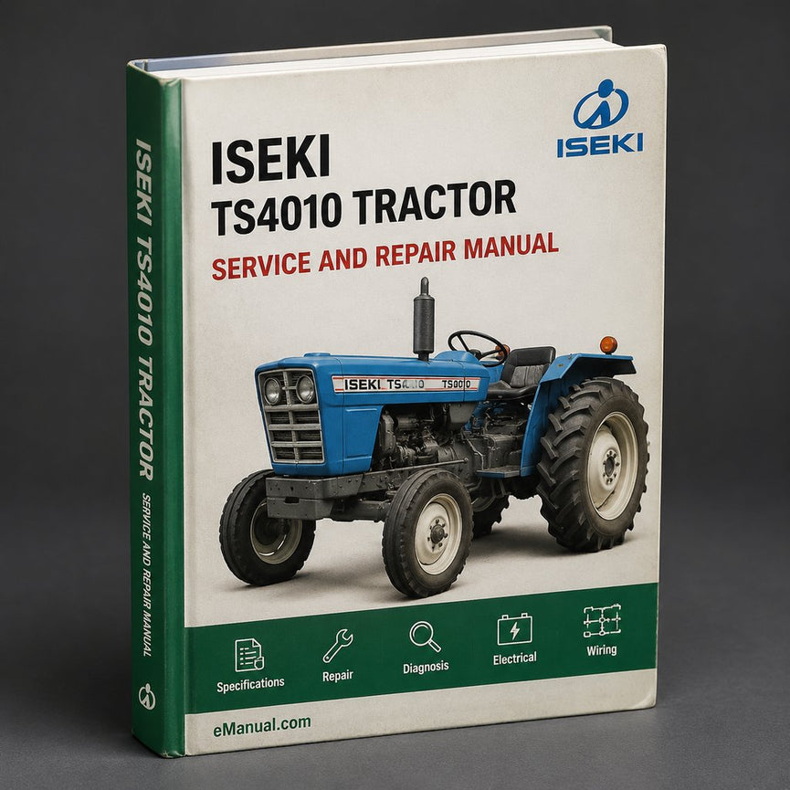 ISEKI TS4010 Tractor Service Repair Manual