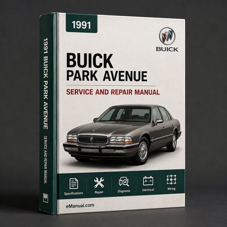 Buick Park Avenue Complete Workshop Service Repair Manual 1991