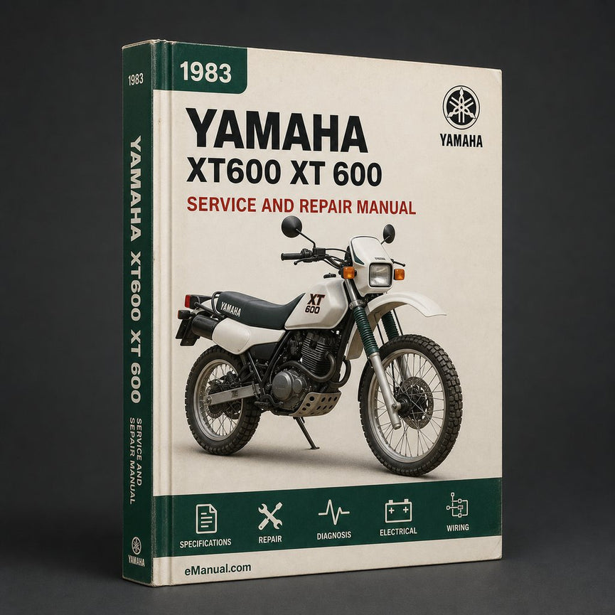 Yamaha XT600 XT 600 1983-2003 Service Repair Manual