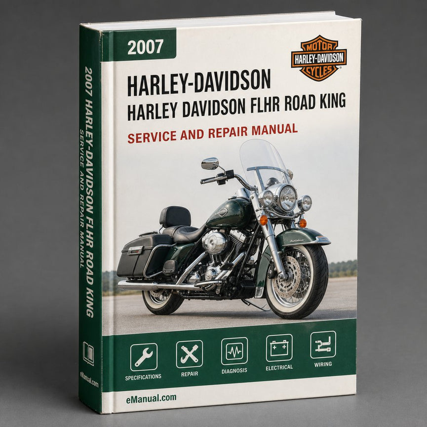 Harley Davidson FLHR Road KING 2007 Service Repair Manual