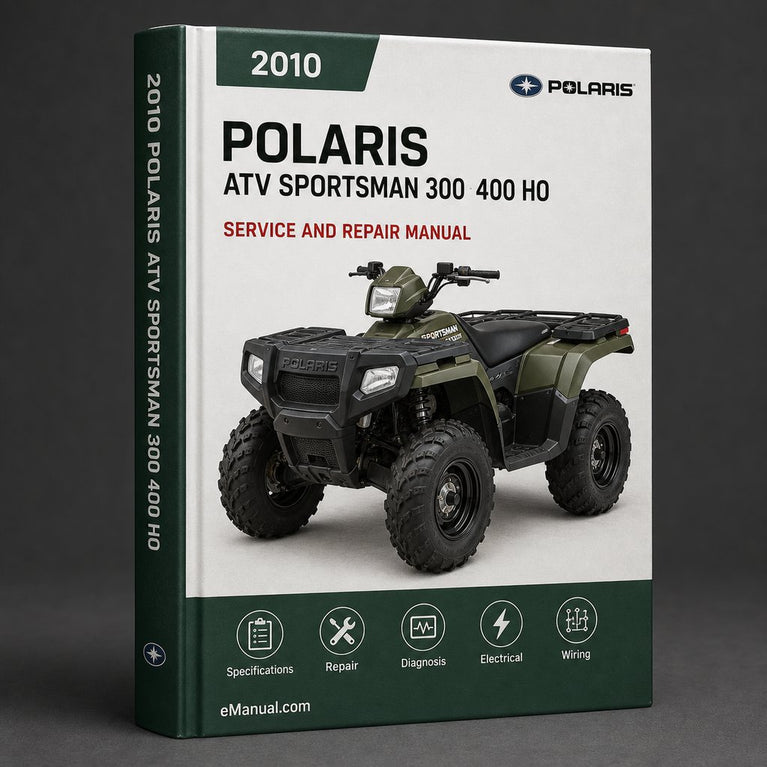 POLARIS ATV 2010 SPORTSMAN 300 400 HO Service Repair Manual